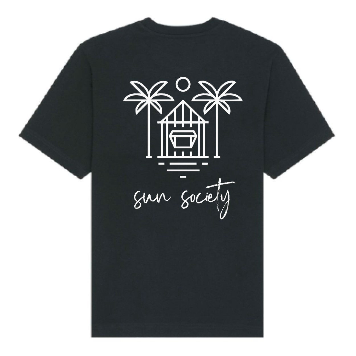 Sun Socity Freestyler, black mit weißen Druck