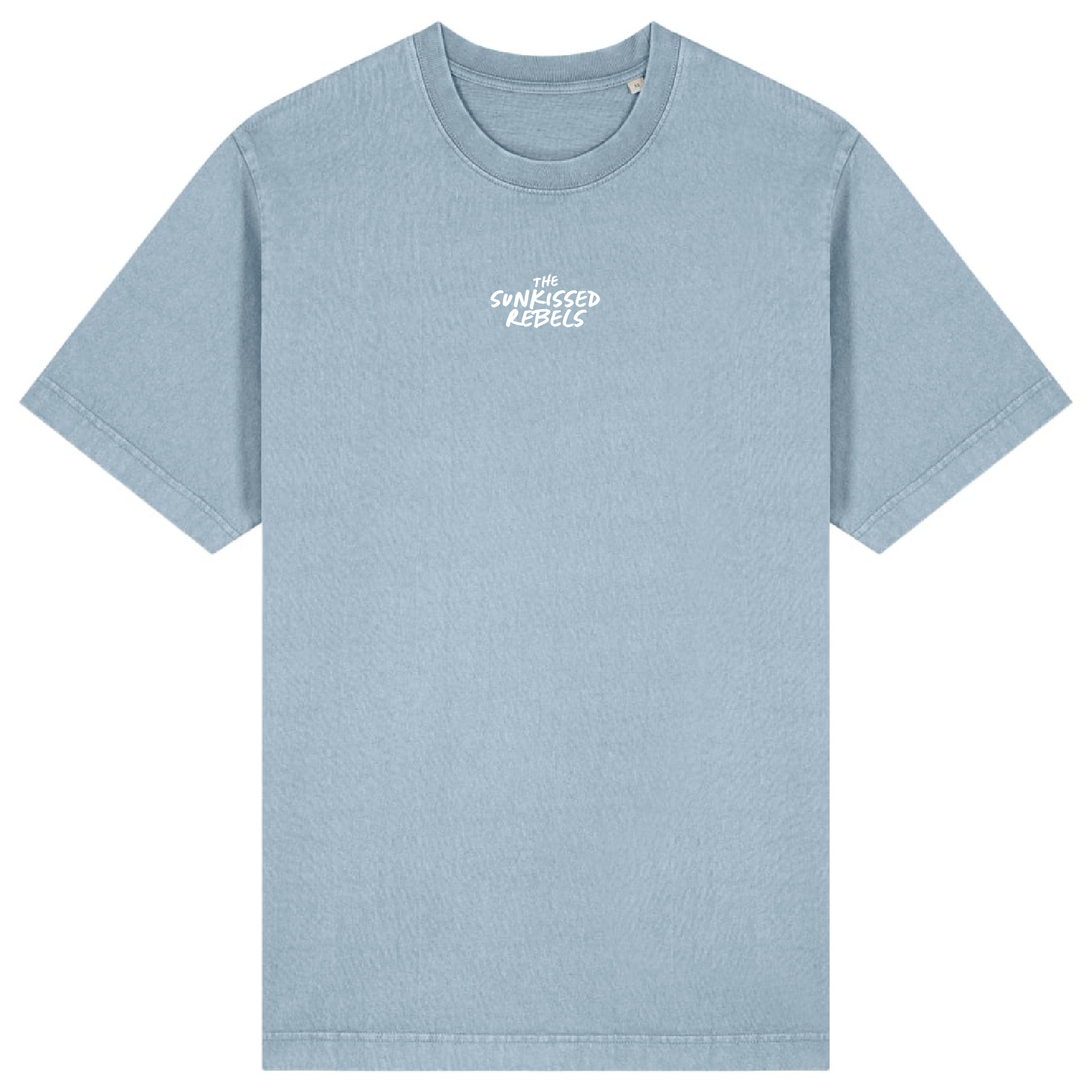 The Sunkissed rebles Freestyler vintage, G. Dyed Blue Stone mit weißen Druck