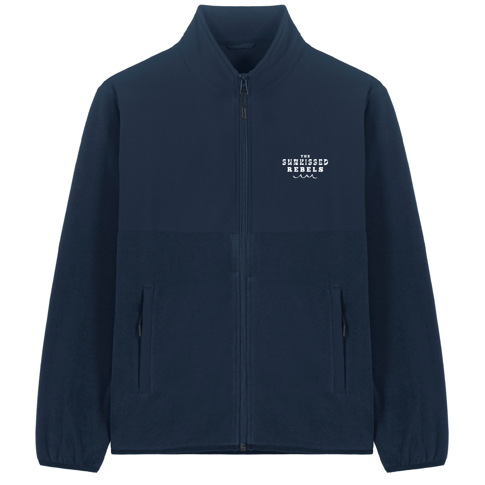 SNKRBLS Trekker, french navy mit weißen Druck