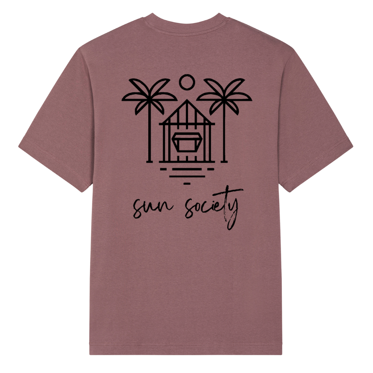 Sun Socity Freestyler, kaffa coffe mit schwarzen Druck