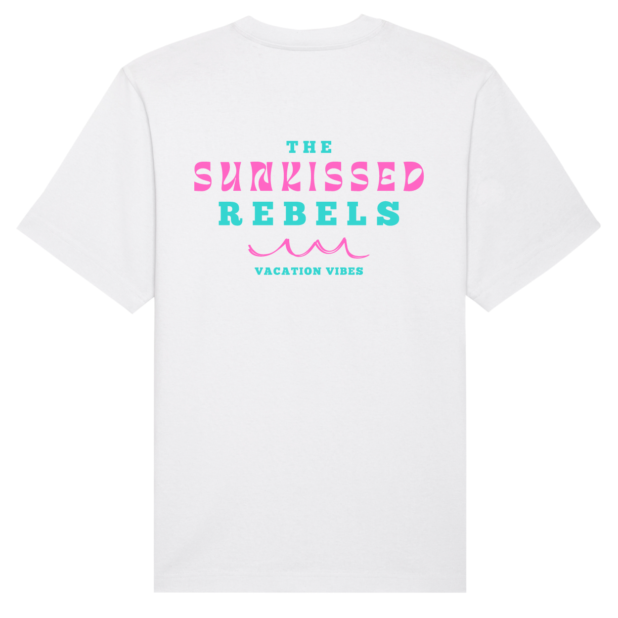 Vacation Vibes Freestyler, white mit bunten Druck