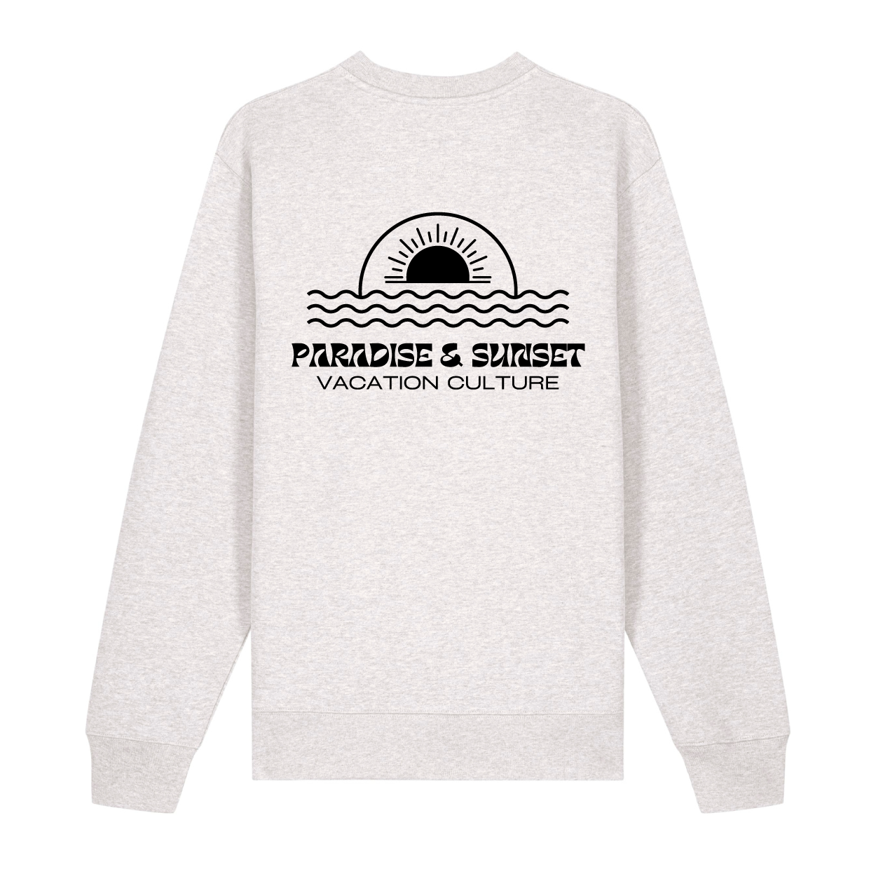 Paradise and Sunset Changer 2.0, cool heather grey mit schwarzen Druck